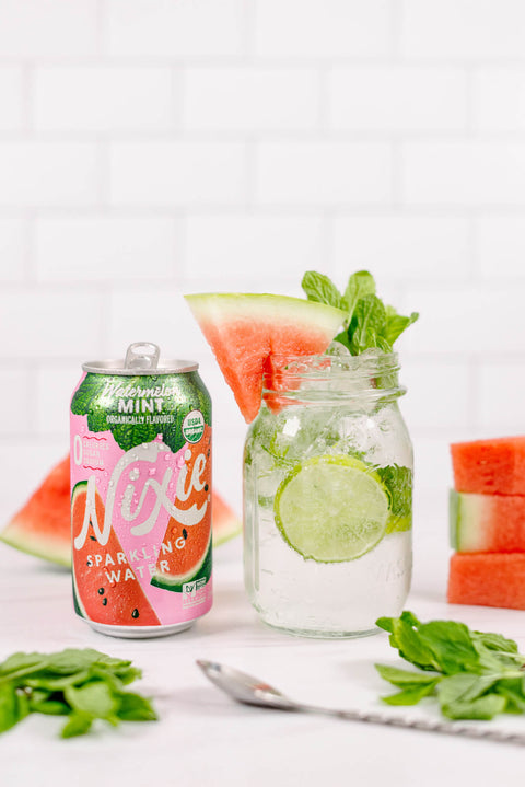 Juicy Watermelon Mint Mojito Mocktail 