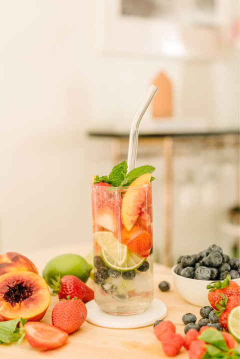 Rainbow Sparkling Mocktail