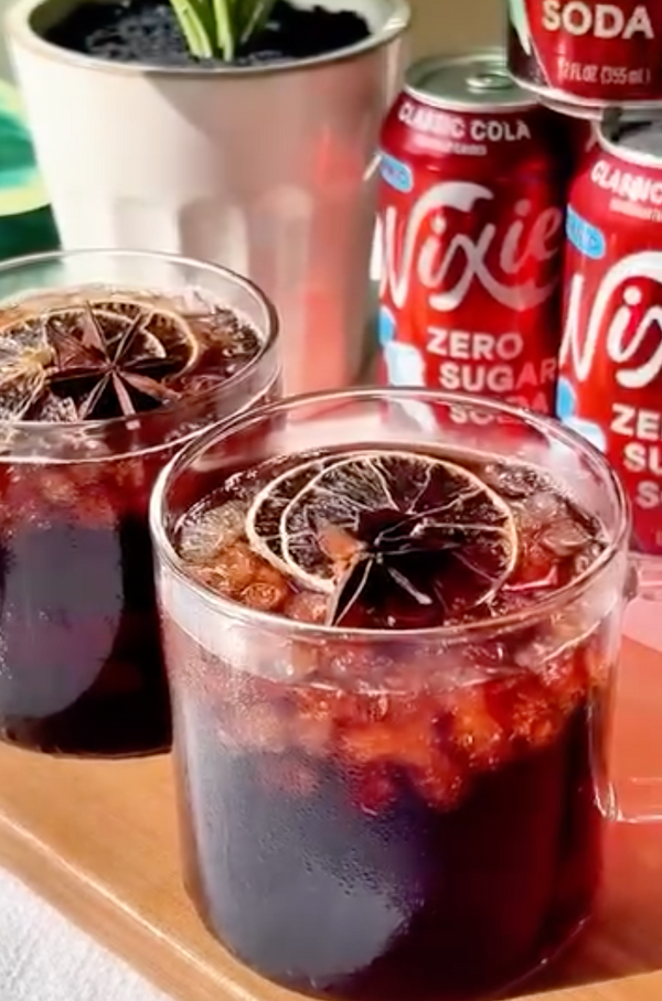 Chai-Cherry Cola Cooler